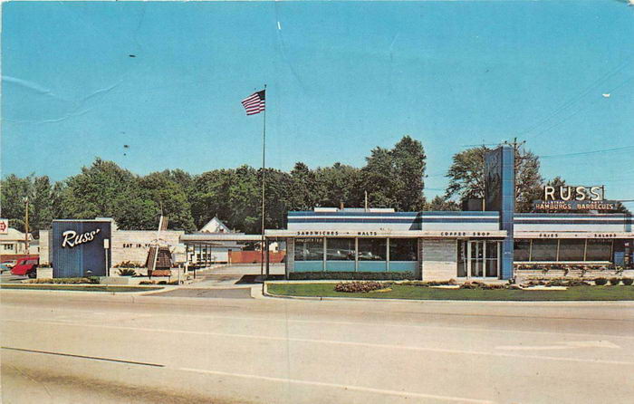 Russ - Old Postcard Photo (newer photo)